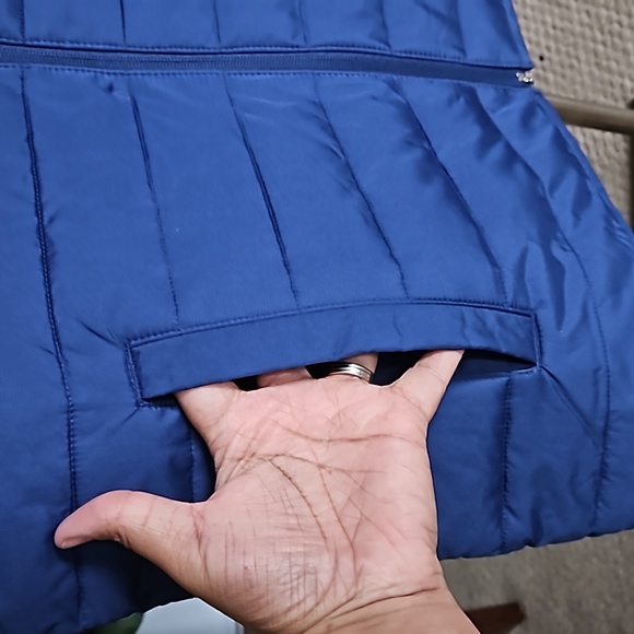 Mens GAP Vest Navy Blue (L) - Picture 3 of 6